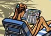 Marco Schaaf Illustrarton Blue Window, Switzerland,  Internet Provider