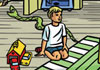 Marco Schaaf Illustrarton Ikea, booklet for children