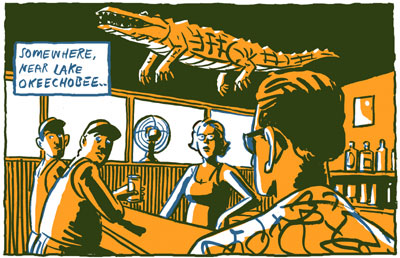 Marco Schaaf Illustrarton Lake Okechobee