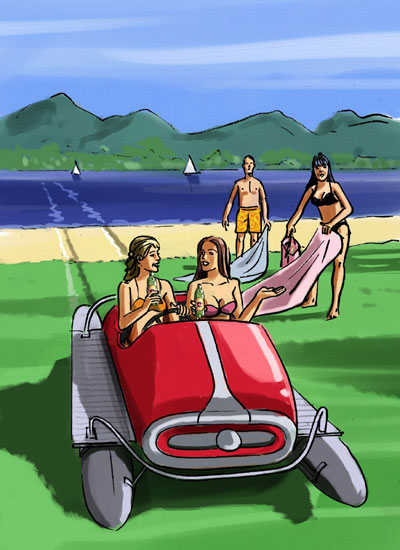 Marco Schaaf Illustrarton Pedalo